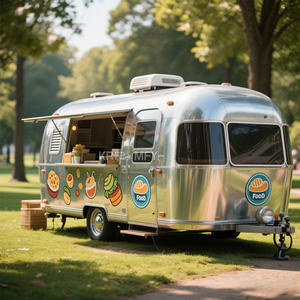 Remorque de concession 2025, camion de restauration barbecue, cuisine complète, chariot à crêpes, café glacé, avec certificat DOT CE - Product Image 3