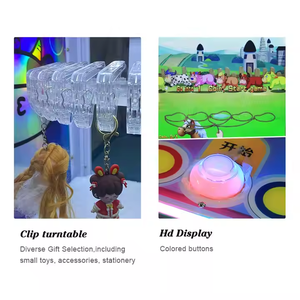 IFD đồng tiền hoạt động trò chơi công viên giải trí mini Claw máy trẻ em sân chơi trong nhà Clip Quà Tặng Máy kẹp Quà Tặng Máy trò chơi - Product Image 5