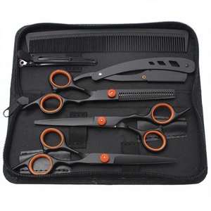 Kit Profesional de Tijeras de Peluquería de Acero Inoxidable, Juego de Tijeras para Cortar y Entresacar Cabello con Cuchilla y Peine - Product Image 4
