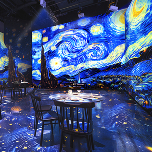 360 độ Immersive ăn uống chiếu 3D Hologram nhà hàng trang trí Holographic Tường Bảng hệ thống chiếu - Product Image 4