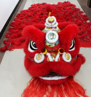 Danse du Lion chinois LED lion du sud chine Foshan dessin animé costume Performance accessoire Dragon