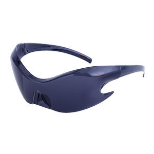 Lunettes de sport futuristes UV400 avec verres PC, protection solaire classe 2 pour hommes, cyclisme en extérieur, style tendance, design monobloc - Product Image 3