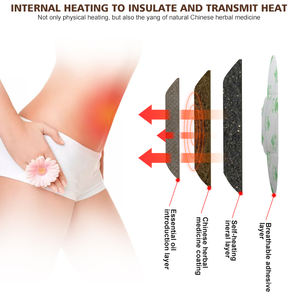 뜸 난방용 개인 라벨 접착 패치 쑥 따뜻한 패치 쉽게 생리경련 기간 관리-건강 관리 공급 - Product Image 5