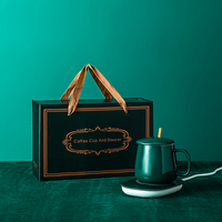 Vente flash : Tasse à café intelligente avec chauffe-tasse et contrôle de la température, logo personnalisé, chauffe-tasse pour le bureau, l'école, cadeau personnel