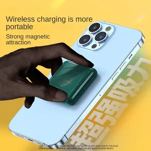 5000mAh Mini ngân hàng điện cho Iphone Samsung Xiaomi xách tay bên ngoài pin siêu nhanh sạc từ ngân hàng điện không dây - Product Image 3