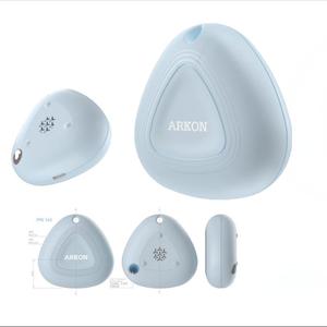 Appareil portable à suspendre au cou pour la relaxation, l'apaisement du stress et l'aide au sommeil, avec <span class=keywords><strong>bruit</strong></span> <span class=keywords><strong>blanc</strong></span>, vibrations et rythme cardiaque, modèle BS102 V5.3 BT 55mm Driver - Product Image 3