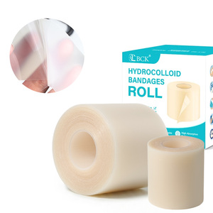 Bande hydrocolloïde mise à jour pour le soin des plaies, pansements hydrocolloïdes de qualité médicale avec adhésif auto-adhésif, flexibles et imperméables - Product Image 1