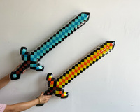 Épée gonflable de pirate, ninja, samouraï pour enfants, jouet gonflable en PVC, accessoires d'armes, idéal pour les fêtes costumées, épées sûres pour le jeu de rôle, vente en gros