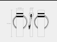 Stik memori kecepatan tinggi bahan logam, stik memori kecepatan tinggi murah, stik logam ukuran 4GB 8GB 16GB 32GB 64GB 128GB, Flash Drive USB tahan air 2.0