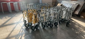 Carrello Portacasse in Lega di Alluminio Stile Europeo XH-5C per Uso Funerario Adulti - Product Image 5