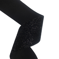 Ruban en velours métallique de haute qualité, couleur noire, design fantaisie, 100% polyester, pour accessoires vestimentaires