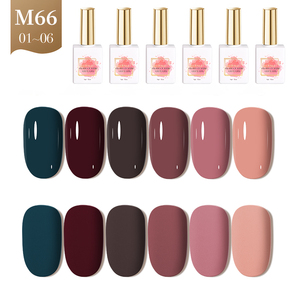 AILANUO 6 Colors Non Toxic Uv Gel Polish Wholesale Long Lasting Semi Permanent Nail Gel Polishes Bulk Nail Art <b>Varnish</b> - Product Image 1
