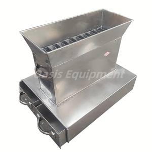 Laboratório selado aço inoxidável Carvão Riffle Preparação Amostra Splitter Amostra Divisor Riffle Box - Product Image 2