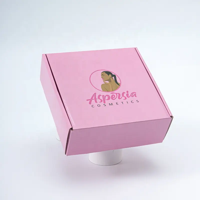 Настраиваемый Фабричный логотип упаковочная коробка из гофрированной бумаги, перерабатываемый почтовый ящик и транспортировочные коробки с тиснением из золотой фольги