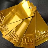 Peinture en poudre super miroir 24K Gold Hydro Chrome pour métal, aluminium et acier au carbone pour application par pulvérisation de meubles