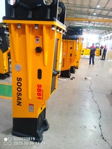 Nuevo tipo de caja de martillos hidráulicos SB 81 de alta calidad con capacidad de 18-26 toneladas para excavadoras pesadas que demuelen rocas duras - Product Image 6