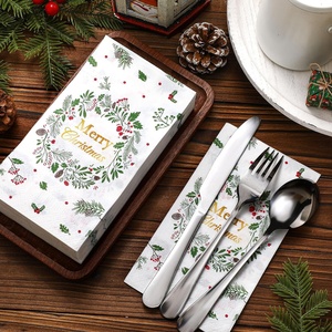 Ưa thích tùy chỉnh in tái chế giấy khăn ăn mô cho nhà hàng với logo in - Product Image 4