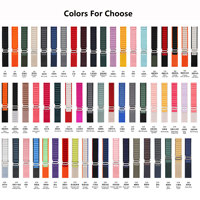 Bracelet de montre intelligent en tissu tissé 22mm 20mm Boucle alpine Bracelets en nylon pour Samsung Galaxy Watch 7 6 5 4 3 Huawei GT4 GT3 Montres intelligentes