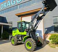 Caricatore Frontale Elettrico da 5 Tonnellate per Costruzioni e Agricoltura con Benna e Pompa Motore