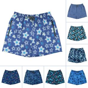 Traje de Baño de Secado Rápido para Hombre con Logotipo Personalizado, Pantalones Deportivos Estampados, Diseño de Cuadros, Estilo Urbano, Bikini de Playa - Product Image 1