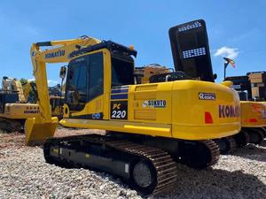 Excavadora de cadenas Komatsu PC220-8 usada de bajo precio en China, modelos 2020-2024, componentes principales de motor, bomba y engranajes en buen estado. - Product Image 4