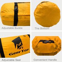 Mochila Impermeable de PVC Plegable con Cierre Enrollable de 20-50l, Portátil para Senderismo, Ciclismo, Viajes, Kayak, Camping, Escalada, Pesca, Uso Casual