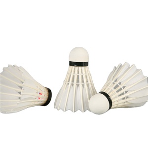 <span class=keywords><strong>2023</strong></span> gran oferta Lingmei90 clase A pluma de <span class=keywords><strong>ganso</strong></span> bádminton volante - Product Image 1