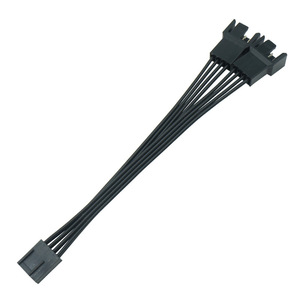 PWM温控4路风扇分离器纯铜导体聚氯乙烯绝缘IP65等级300V/600V家用电器电脑 - Product Image 4