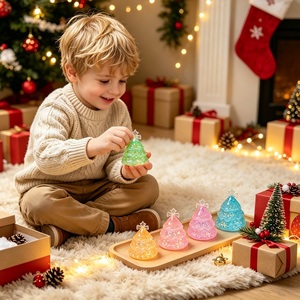 <b>Christmas</b> <b>Mini</b> <b>Tree</b> Squishy Toy, Kawaii Sensory Fidget Toy, <b>Christmas</b> Stocking Stuffers Kids Holiday Party Favors Gift TPR+Malt - Product Image 2