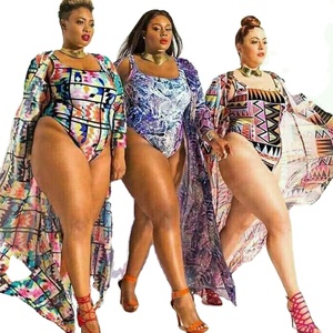 Bikinis imprimés africains <span class=keywords><strong>Maillot</strong></span> de bain une pièce Tissus africains Impression à <span class=keywords><strong>la</strong></span> <span class=keywords><strong>cire</strong></span> Couverture - Product Image 1