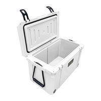 Glacière Portable 50 Litres à Logo Personnalisé, Grande Capacité, Durable et Facile à Transporter