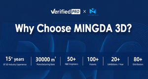 Mingda MD-600 <span class=keywords><strong>Pro</strong></span> Nylon PA12 deux buses en fibre de carbone volume de construction 600*600 400*400 1000*1000mm grande industrie imprimante 3d - Product Image 3