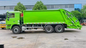 Camión Compactador de Basura Shacman F3000 6x4 de Servicio Pesado para Exportación, Camión Recolector de Residuos con Carga Trasera para Saneamiento Ambiental Urbano - Product Image 3