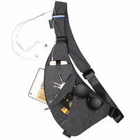 Porte-clés porte-cartes porte-clés blindage pochette de protection sac faraday anti-magnétique bouton couverture rfid voyage passeport sac à bandoulière