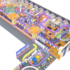 Parco Giochi Modulare per Bambini da Interno, Scivoli Multilivello, Piscina di Palline, Reti da Arrampicata, Personalizzabile, Sicuro per Scuole e Centri Commerciali - Product Image 3