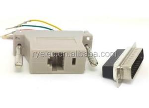 อะแดปเตอร์โมดูลาร์ DB25 ตัวผู้ เป็น RJ45 ตัวเมีย แบบกำหนดเองจากโรงงาน รับสั่งทำแบบกำหนดขาเชื่อมต่อได้ - Product Image 3