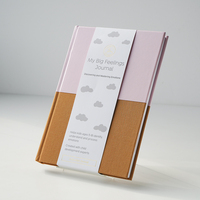 Couverture en lin Couverture rigide Impression Self Care Planner Sublimation Journaux personnalisés pour enregistrer la croissance de bébé