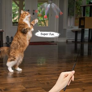 Jouets pour animaux de compagnie : Jouet interactif pour chat en forme de poisson, souple, durable, avec herbe à chat, pour la mastication et le mouvement - Product Image 5