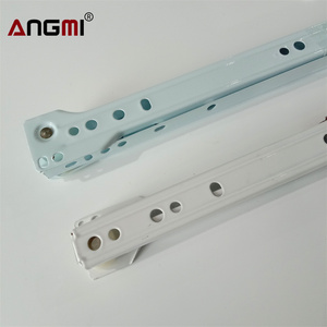 Mỹ loại đóng hộp mềm sơn tĩnh điện con lăn tự động bật lên Ngăn kéo trượt đường sắt cho phần cứng - Product Image 2