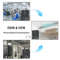 Diffuseur d'arômes électrique commercial OEM pour HVAC, 500 ml, en aluminium, machine à parfum, contrôle via application WiFi, logo personnalisé pour hôtels, vente en gros