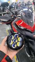 Système d'éclairage auxiliaire pour moto JPAD Suzuki Gsxr600/750, phare, projecteur, antibrouillard, écran LED, 7 lentilles, modèle R7 2