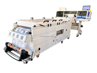 I3200A1 X 5 lebar Digital Printer Inkjet PET Film 60cm/30cm panjang otomatis pigmen tinta untuk pencetakan toko pengocok bubuk pengering