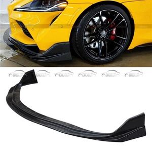 VRS Style Carbon Fiber Front Bumper <b>Lip</b> Chin Spoiler Wing <b>Splitter</b> for Toyota Supra A90 A91 Front Bumper <b>Lip</b> 2021+ - Product Image 6