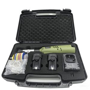 Kit d'outils sans fil 49 pièces pour découpe, meulage, polissage, perçage et gravure à 90 degrés H-MG-9303 16.8V - Product Image 1