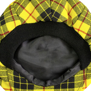 Gorro Escocés Clásico Casual Ramsay, Gorro de Tartán Rojo con Diseño Personalizado, Gorro de Lana 100% Personalizado, Precio al por Mayor - Product Image 6