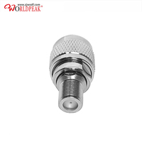Adaptateur de connecteur RF mâle-femelle, prise femelle N vers fiche mâle F, adaptateur de câble coaxial, convertisseur de câble coaxial
