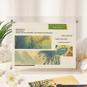 30 hojas/paquete de libros de pegatinas, Serie de colección de imágenes naturales, Fondo de paisaje, decoración de cuaderno, materiales de Collage DIY - Product Image 3