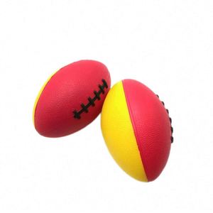 Promotional Foam Football Rugby Pen Container Stress Relievers With Custom Logo Design Factory Price - Product Image 2