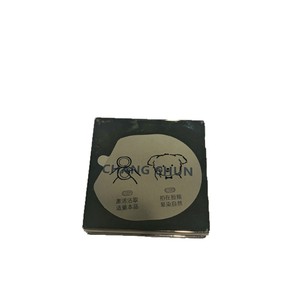 Película de impresión para instrucciones de cajas de borlas de polvo para mascotas de baja adherencia, con forma irregular, impresión UV digital, etiqueta cosmética reutilizable - Product Image 1