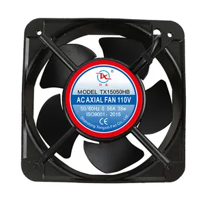 China Supplier Ac Cooling Fan Axial Flow Ventilation Fan 110V 220V 380V Ac Fan
